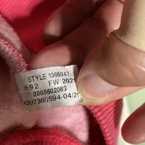 UNDER ARMOUR Rival Fleece Pink Cheetah Leopard Print Hoodie Youth XL - Picture 12 of 12